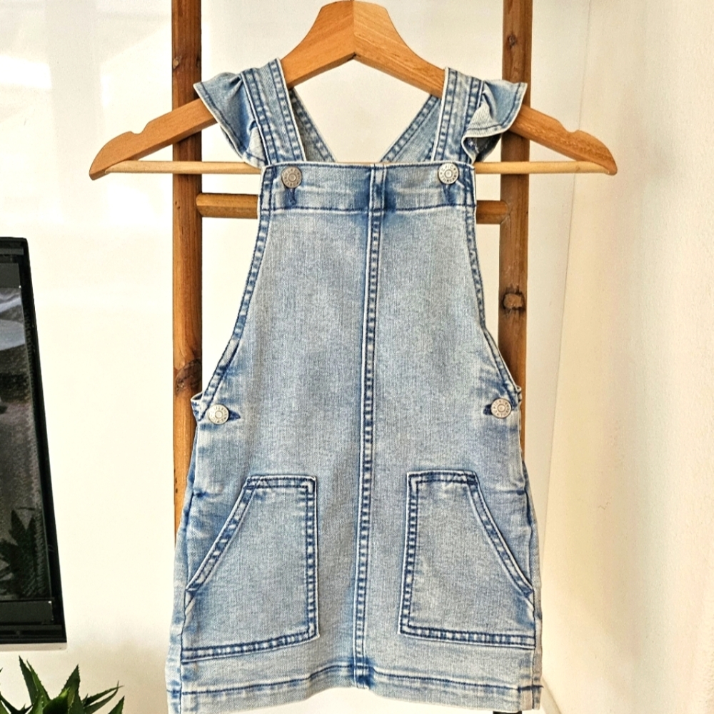 Denim Overall Dress